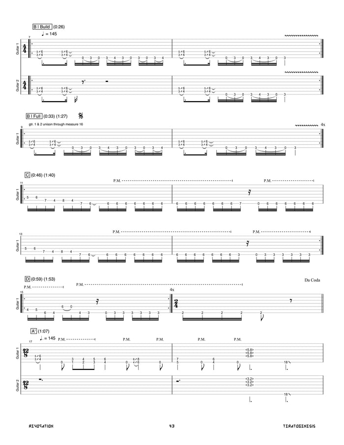 Printed Guitar Book, Digital Guitar Book