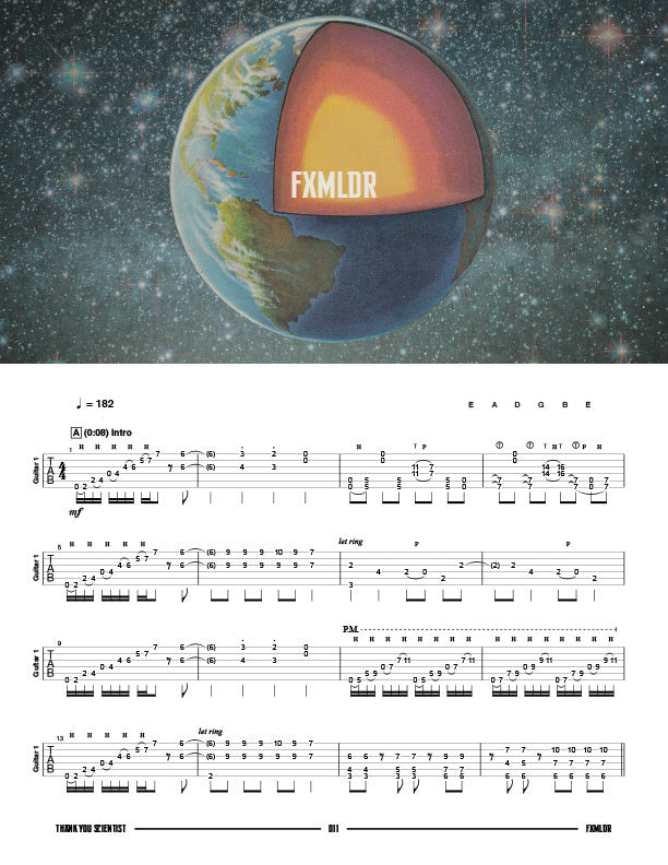 Printed Guitar Book, Digital Guitar Book