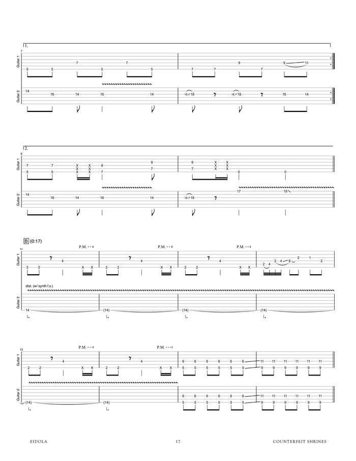 Printed Guitar Book, Digital Guitar Book