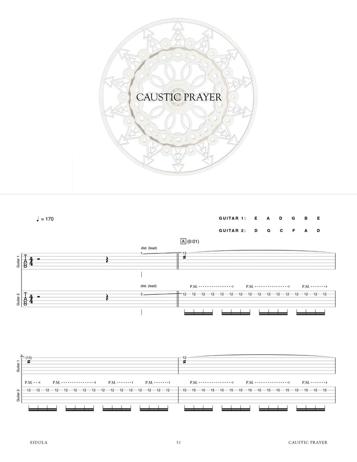 Printed Guitar Book, Digital Guitar Book
