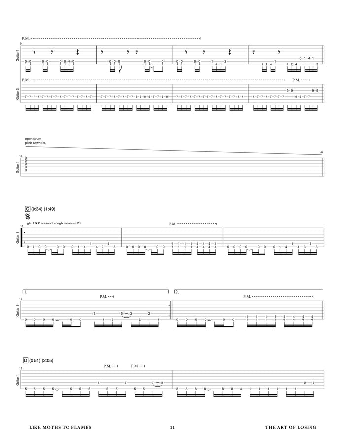 Printed Guitar Book, Digital Guitar Book