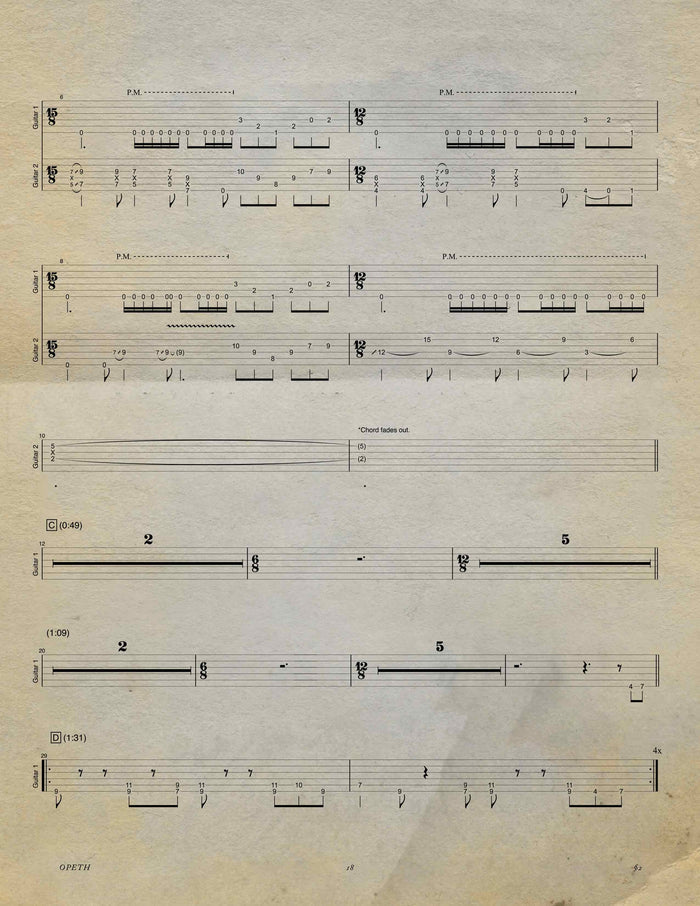 Printed Guitar Book, Digital Guitar Book