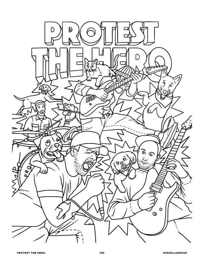Printed Colouring Book