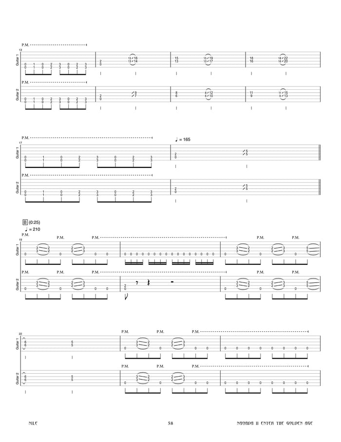 Printed Guitar Book, Digital Guitar Book