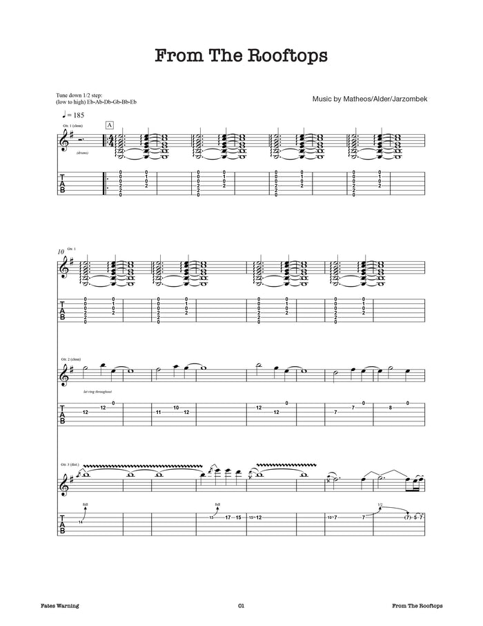 Printed Guitar Book, Digital Guitar Book