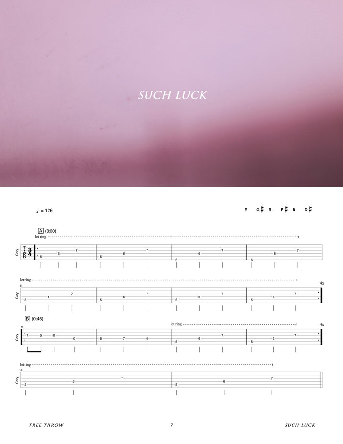 Printed Guitar Book, Digital Guitar Book