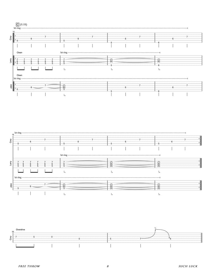 Printed Guitar Book, Digital Guitar Book