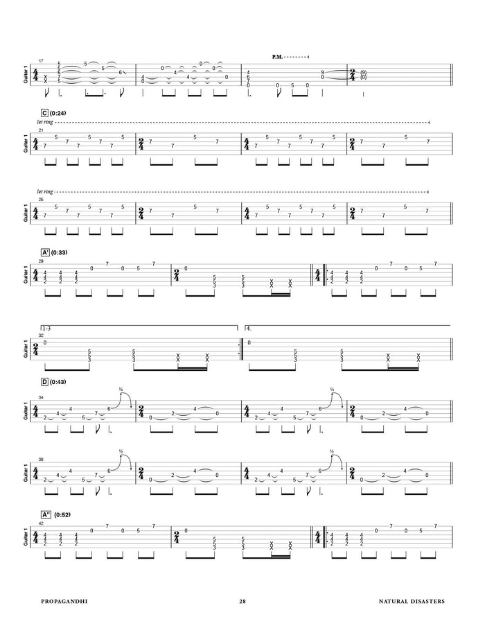 Printed Guitar Book, Digital Guitar Book