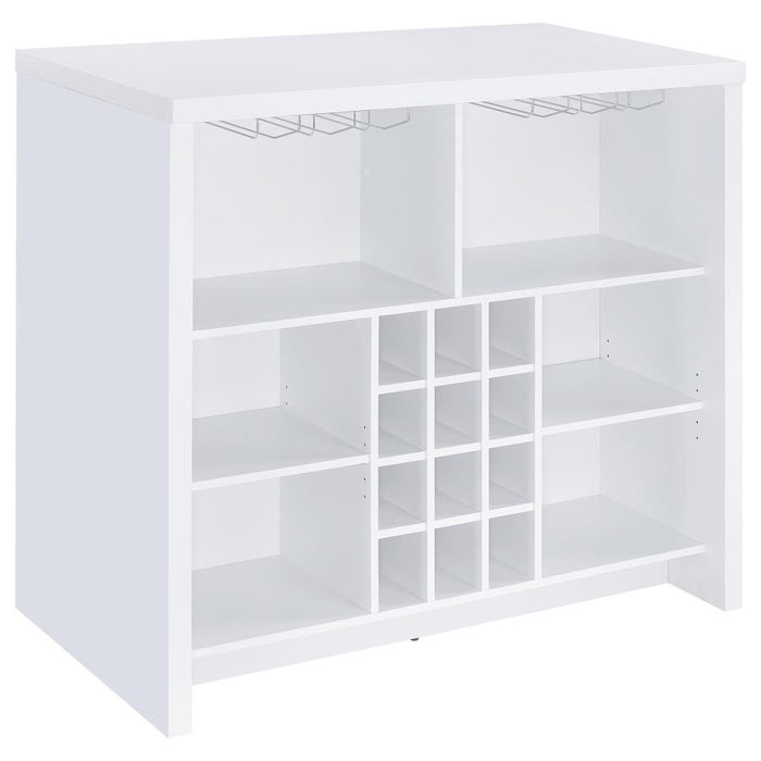 Topanga Engineered Wood Freestanding Home Bar