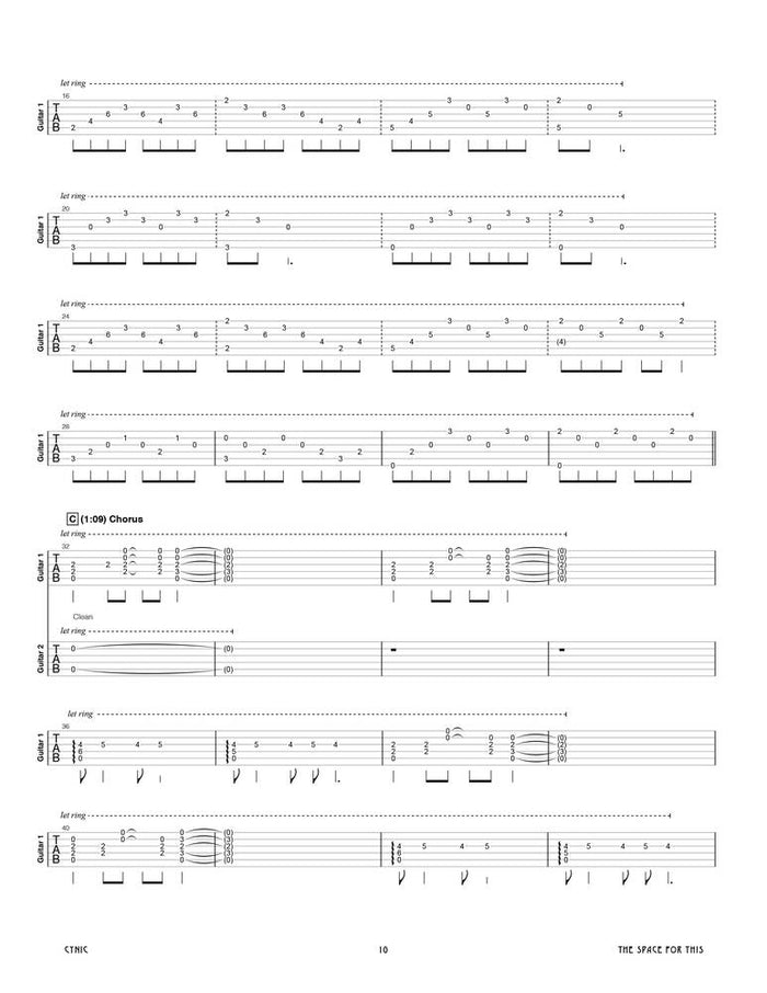 Printed Guitar Book, Digital Guitar Book