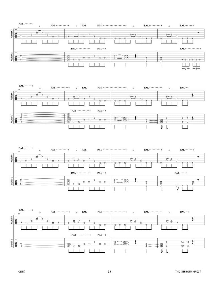 Printed Guitar Book, Digital Guitar Book