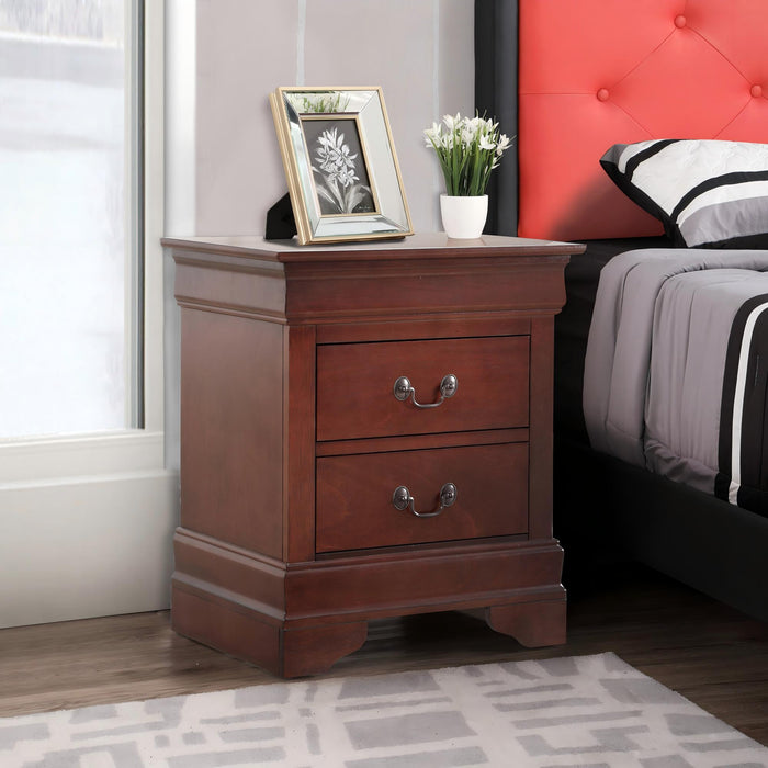 Traditional Style Bedroom Accent Nightstand - view 5