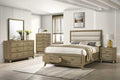 Transitional 2-Drawer Nightstand in Antique Gray
