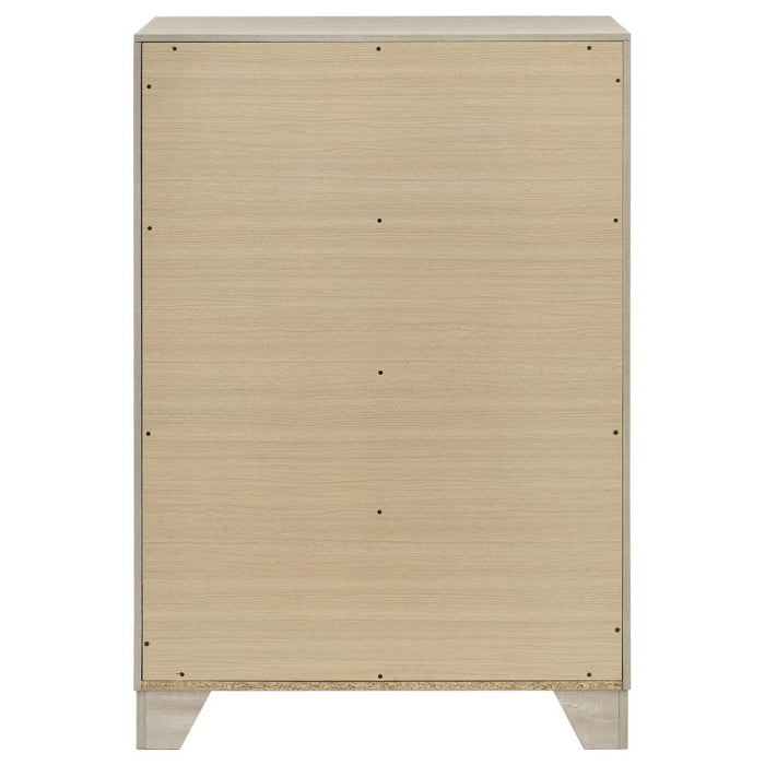 Trenton - 4-Drawer Bedroom Chest Of Drawers - Rustic Cream