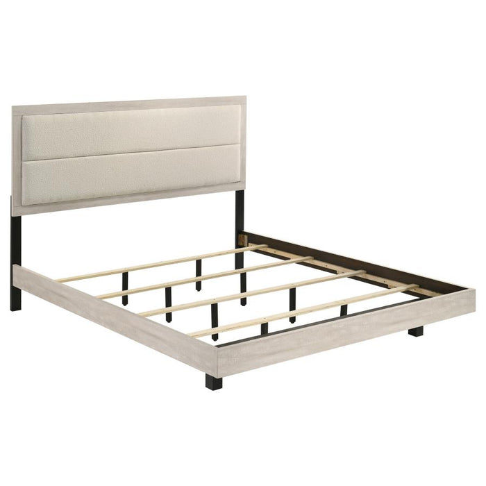 Trenton Wood Panel Bed