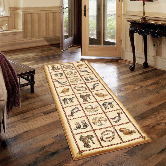 Tribes - GC_YLS4010 Southwest Area Rug by Icona Home Decor | Bel Furniture