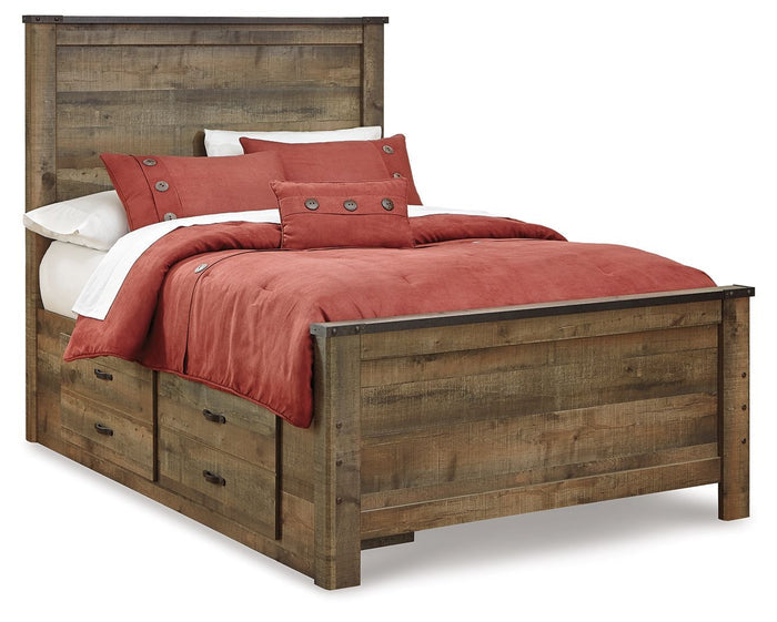 Trinell Panel Bed