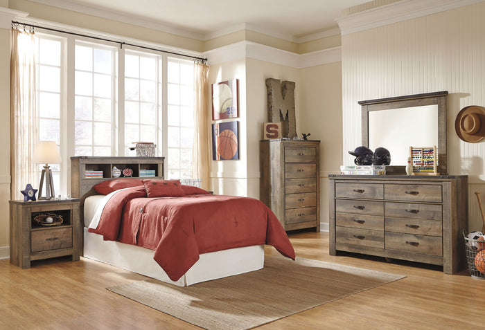 Trinell - Youth Bookcase Headboard - view 2