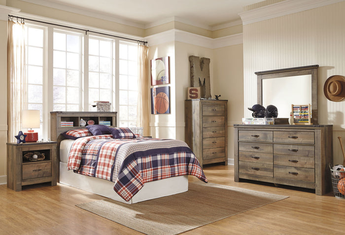 Trinell - Youth Bookcase Headboard - view 4