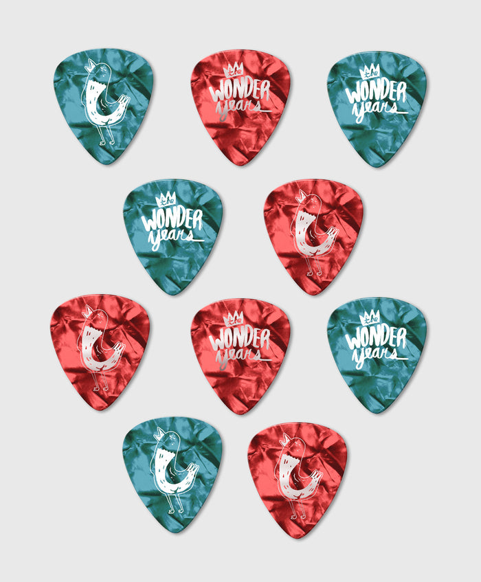 10 Custom Dunlop Tortex Picks