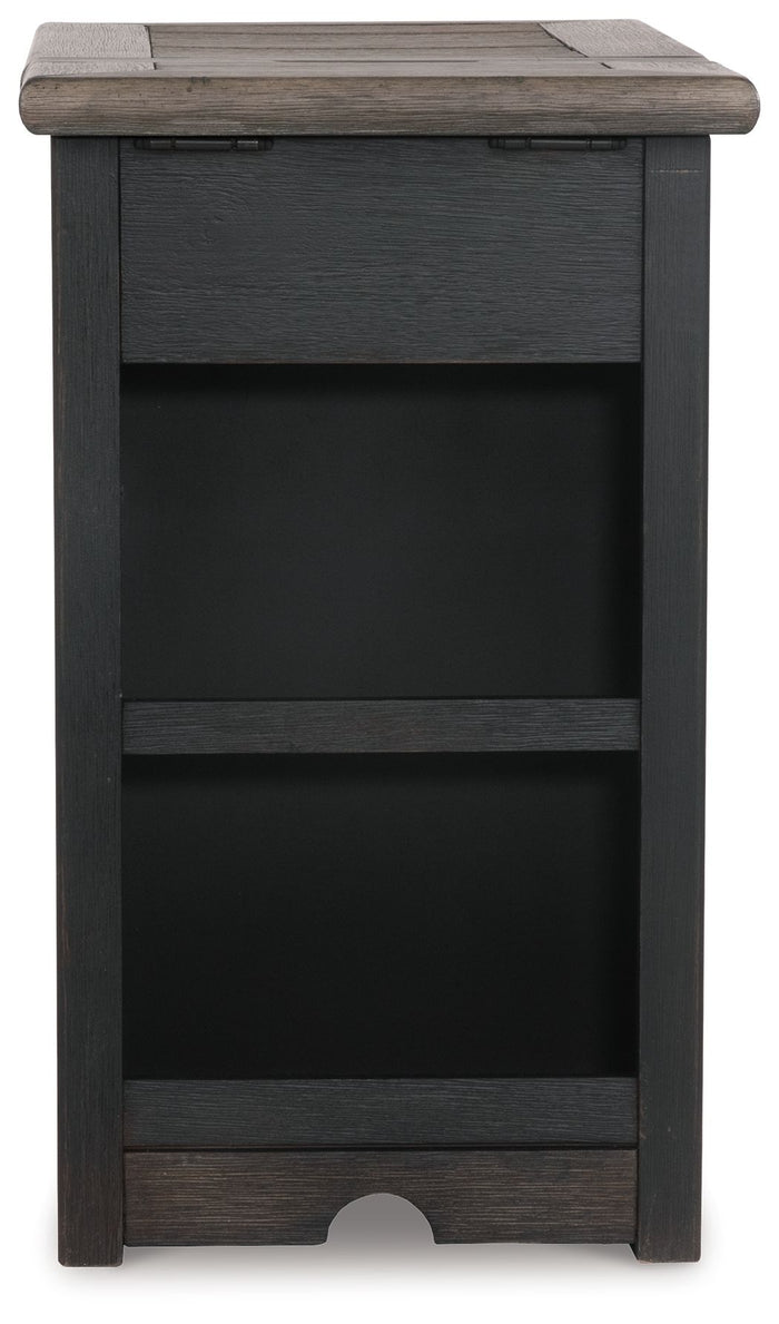 Tyler Creek - Grayish Brown / Black - Chair Side End Table by Signature Design by Ashley® | Bel Furniture