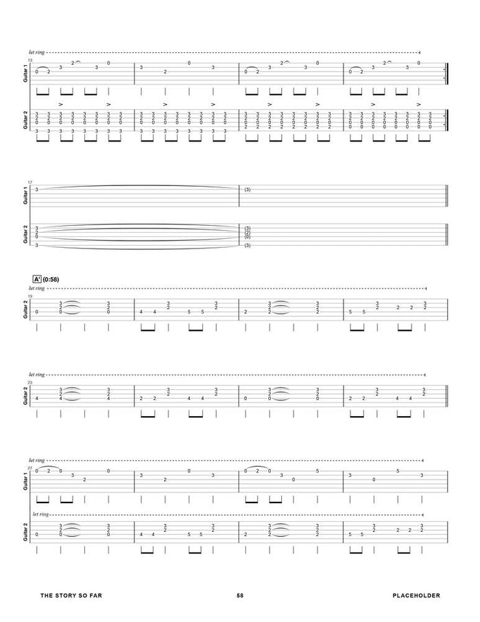 Printed Guitar Book, Digital Guitar Book