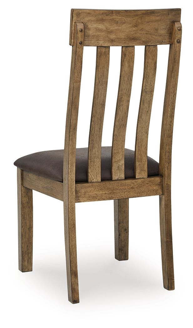 Urbinforte - Dining Upholstered Side Chair (Set of 2) - Light Brown - view 6