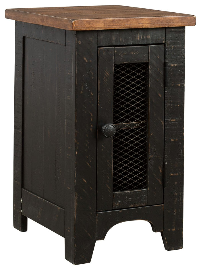 Valebeck - Black / Brown - Chair Side End Table by Signature Design by Ashley® | Bel Furniture