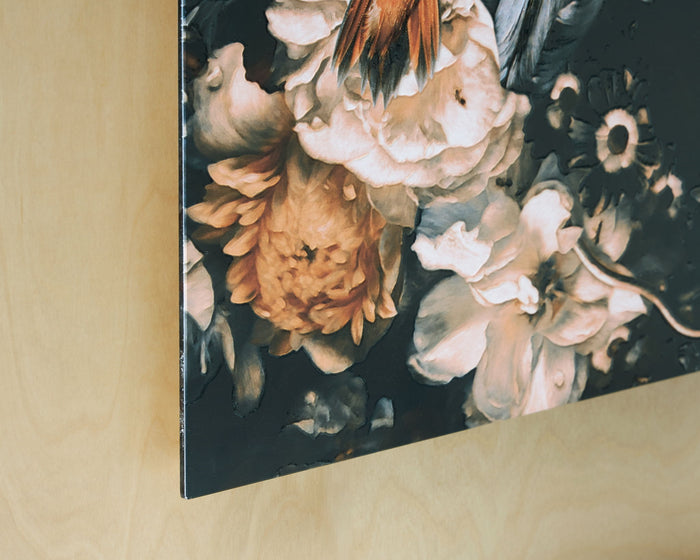 Valfer - Wall Art - Orange / Black / White - view 2