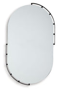 Valkings - Black - Accent Mirror by Signature Design by Ashley® | Bel Furniture