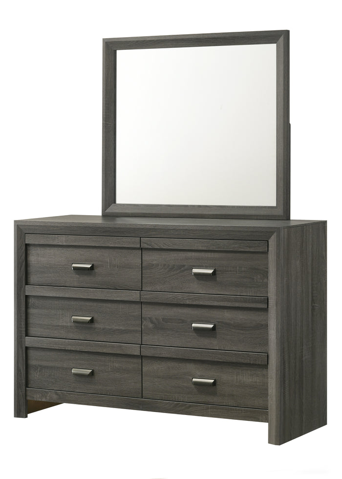 Valor Dresser Mirror-Grey