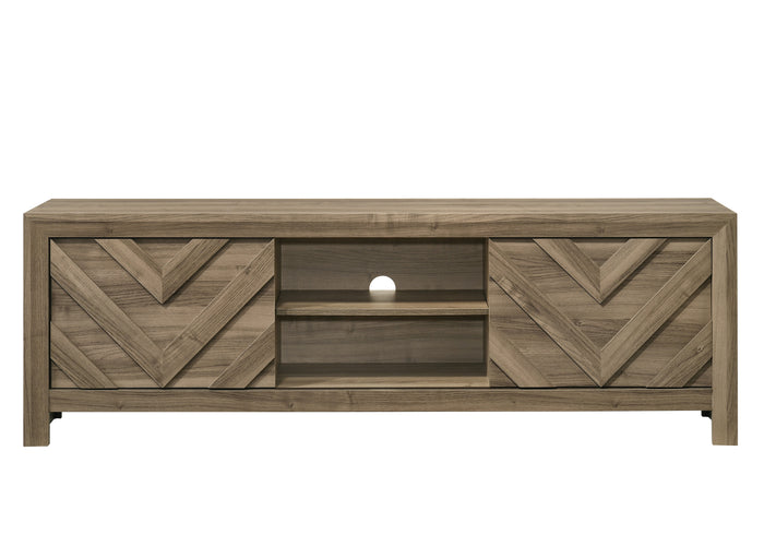 Valor Tv Stand-Light Brown