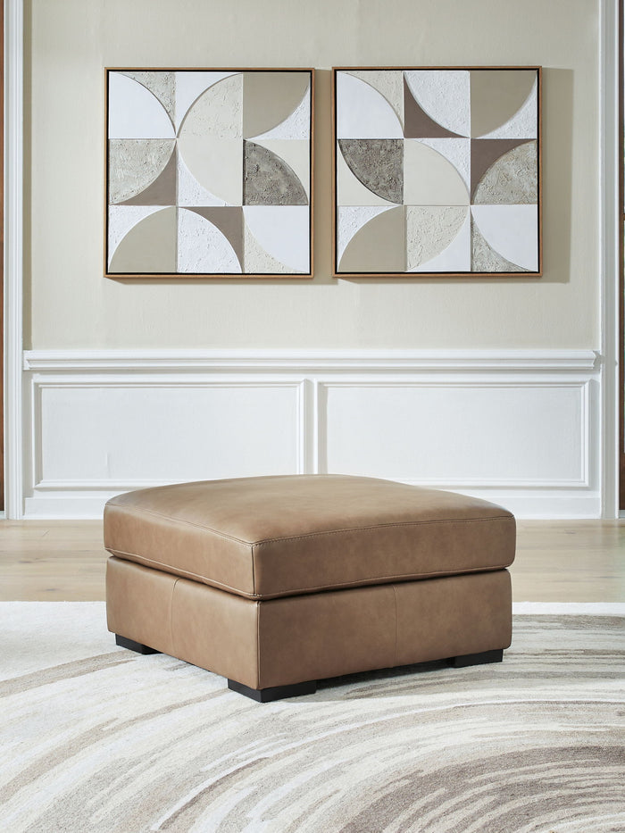 Veronella - Oversized Accent Ottoman - Sahara - view 2