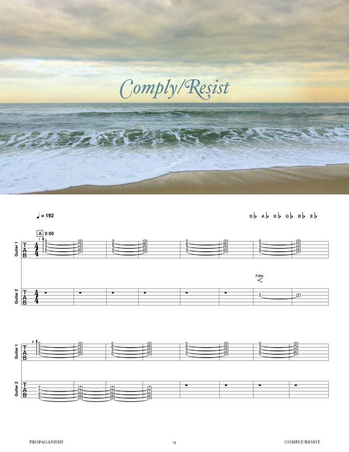 Printed Guitar Book, Digital Guitar Book