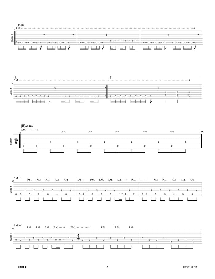 Printed Guitar Book, Digital Guitar Book