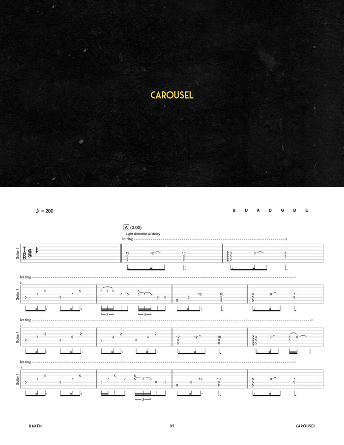 Printed Guitar Book, Digital Guitar Book