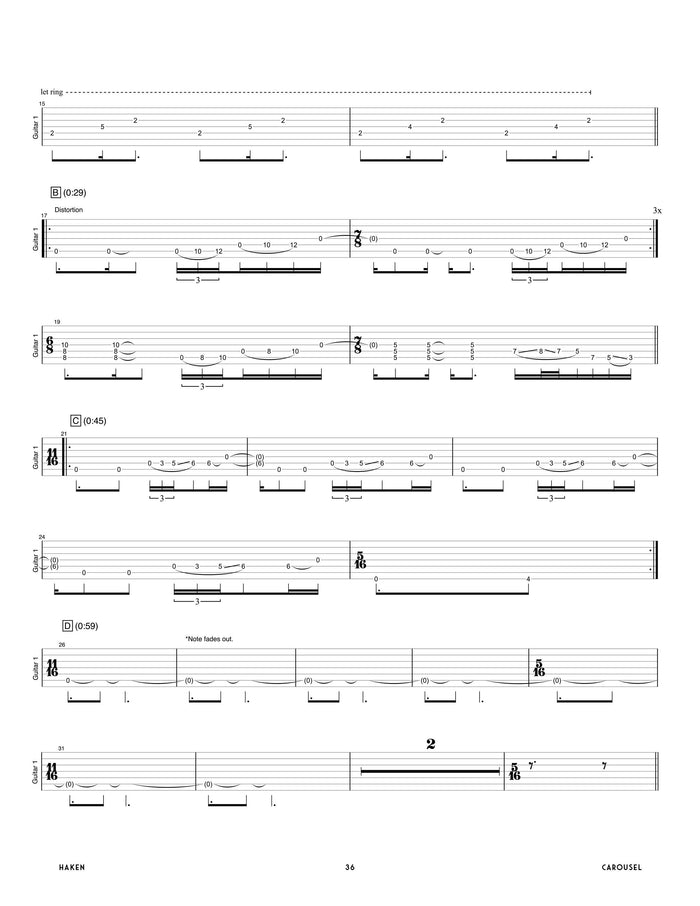 Printed Guitar Book, Digital Guitar Book