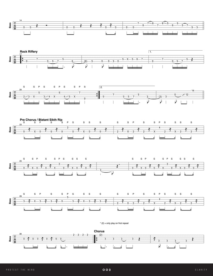 Printed Bass Book, Digital Bass Book