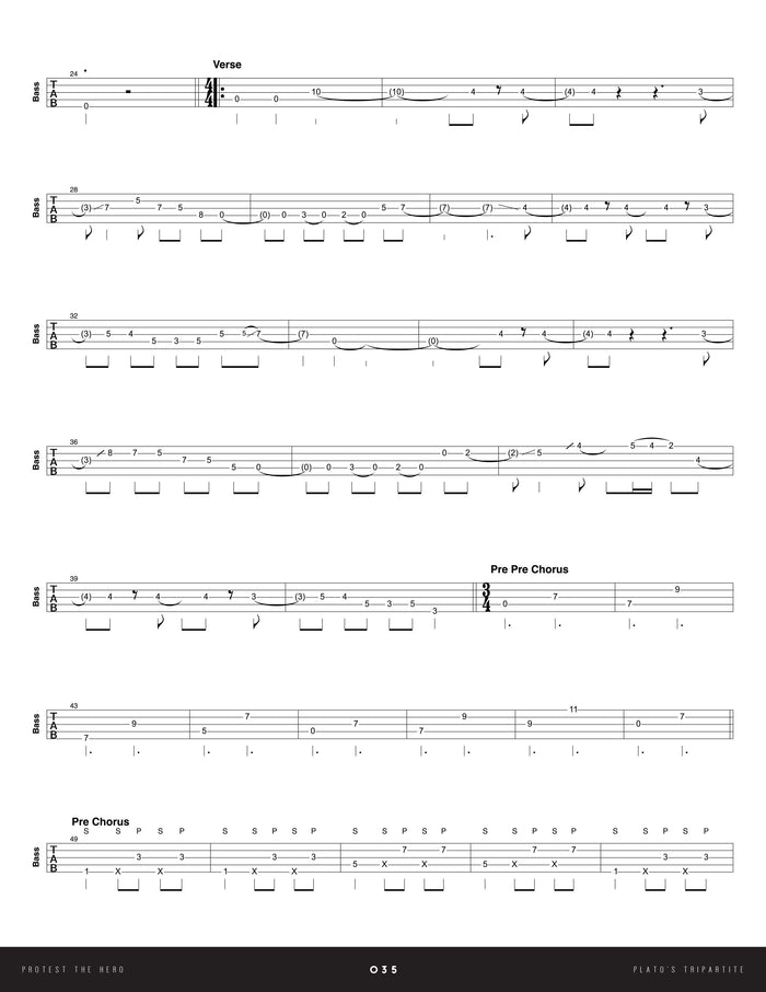 Printed Bass Book, Digital Bass Book