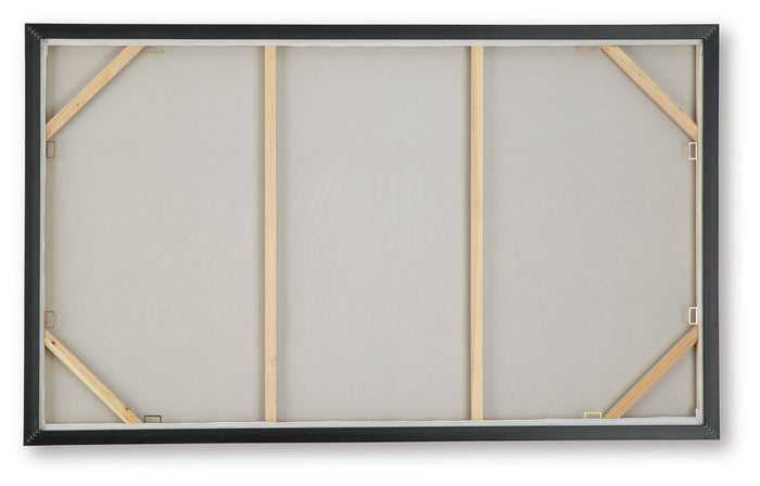 Waldard - Wall Art - Gray / Taupe / White - view 8