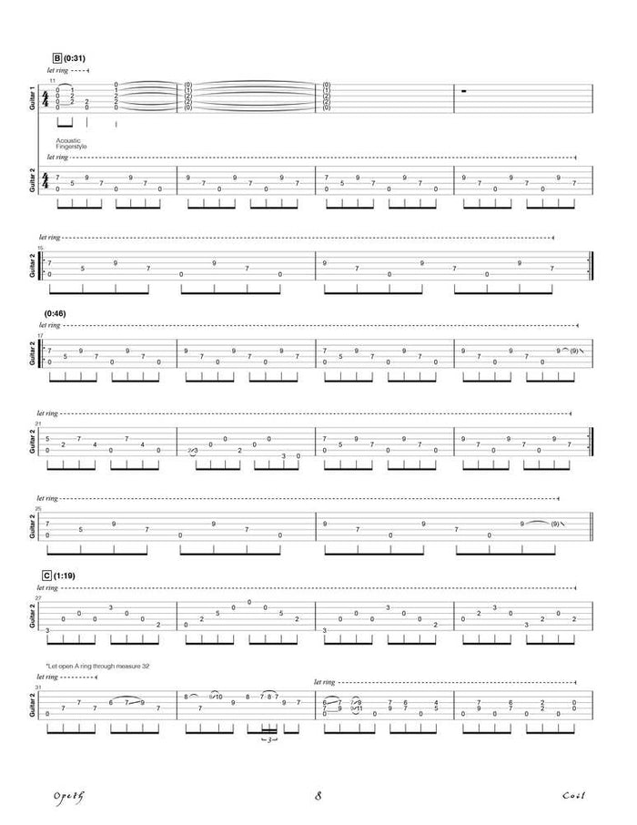 Printed Guitar Book, Digital Guitar Book
