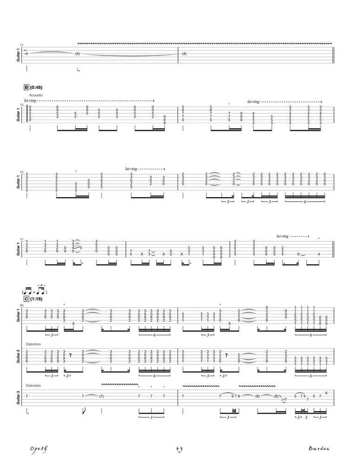 Printed Guitar Book, Digital Guitar Book