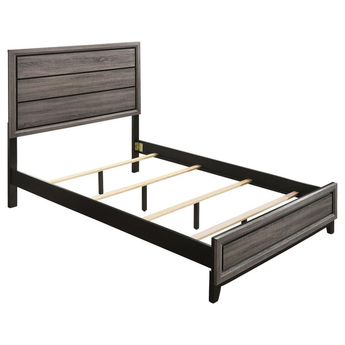 Watson Wood Panel Bed