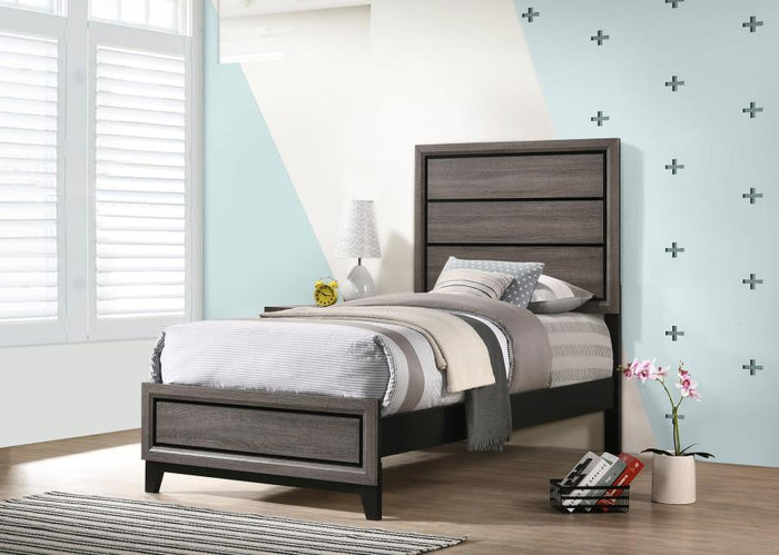 Watson - Wood Panel Bed