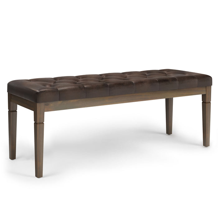 Waverly - Upholstered Tufted Ottoman Bench - view 3