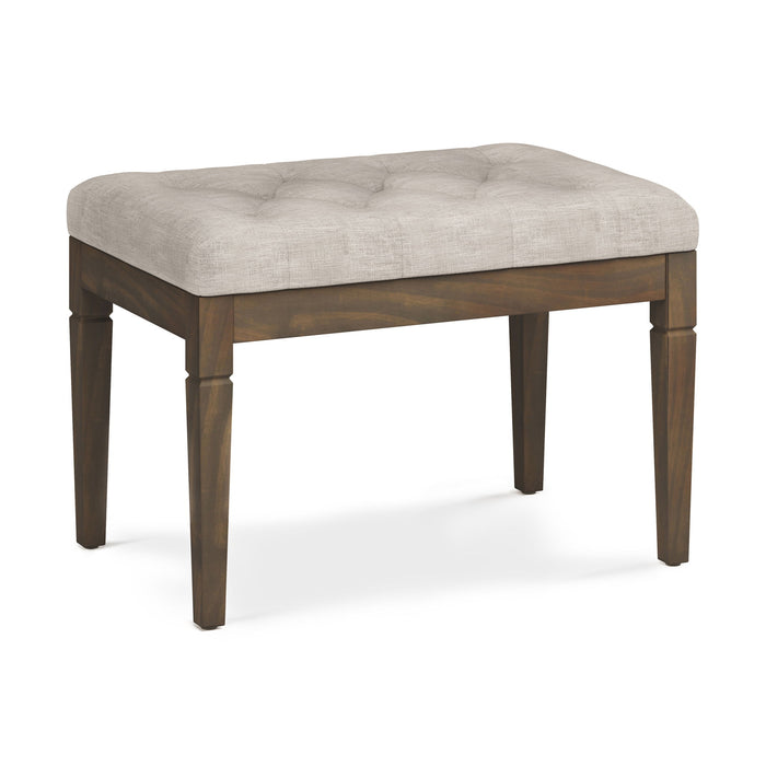 Waverly - Upholstered Tufted Ottoman Bench - view 4