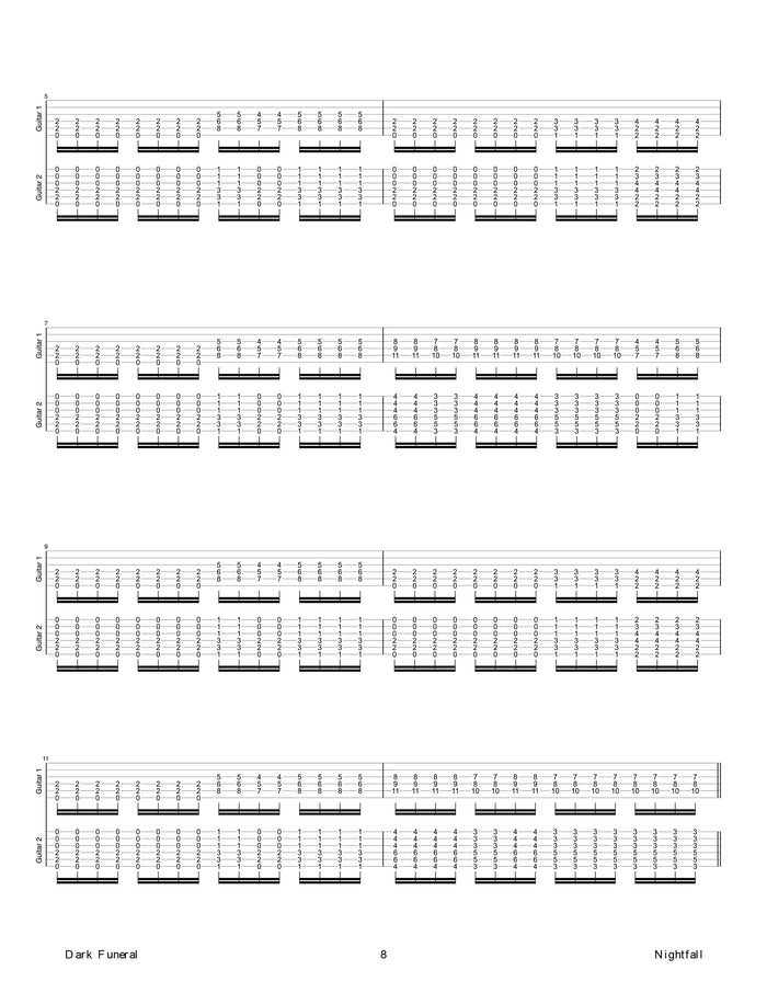 Printed Guitar Book, Digital Guitar Book