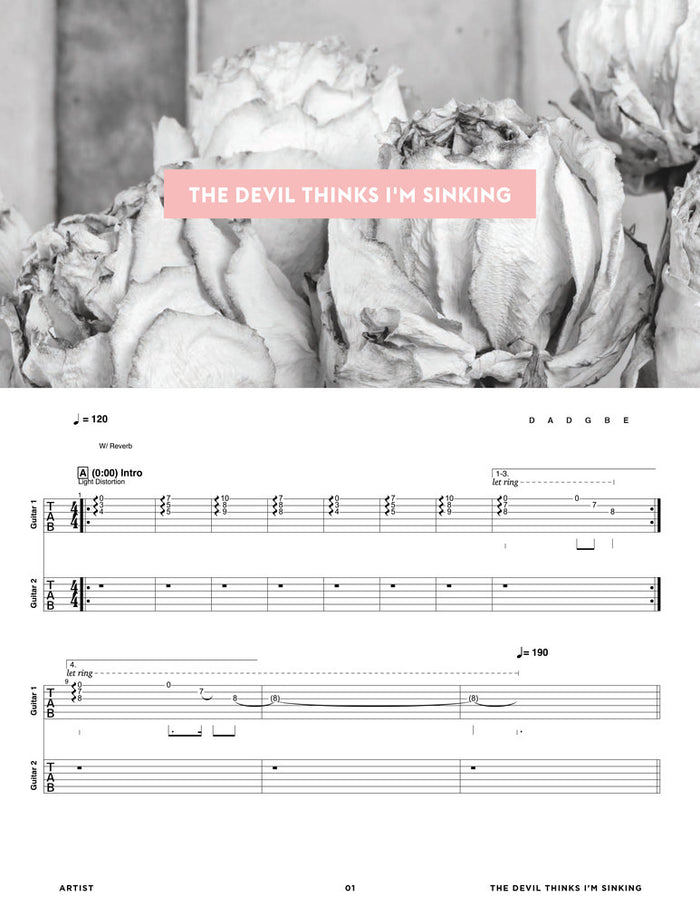Printed Guitar Book, Digital Guitar Book