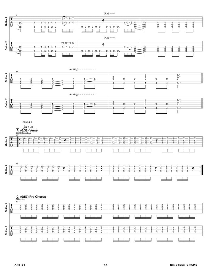 Printed Guitar Book, Digital Guitar Book