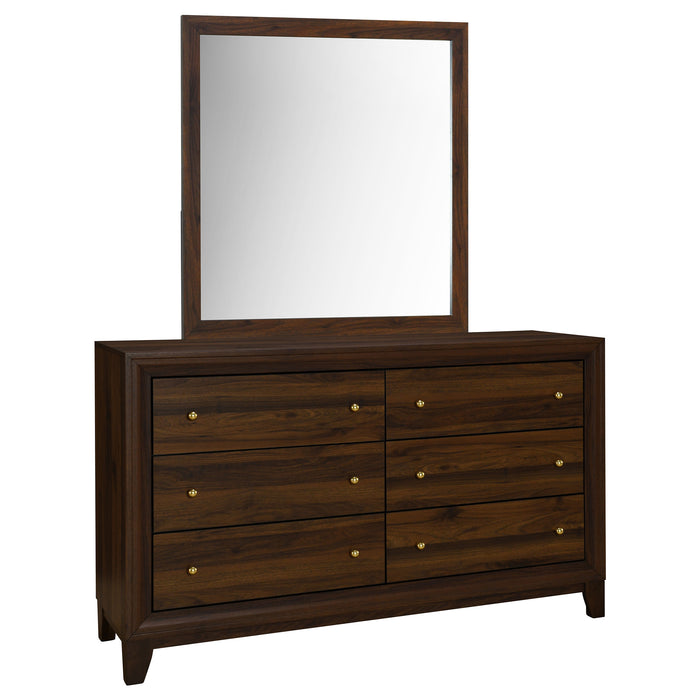 Dark Brown / Dresser & Mirror